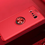 Samsung Galaxy Note 8 Kılıf Yüzüklü Şık Premium Silikon Kapak RCV/Ravel