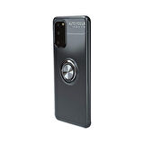 Samsung Galaxy S20 Kılıf Yüzüklü Şık Premium Silikon Kapak RCV/Ravel