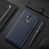 Huawei Mate 20 Lite Kılıf El İzi Yapmayan Yüksek Kaliteli Silikondan Üretilmiş Premium Kapak RCV/Negro