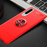 Huawei P30 Kılıf Yüzüklü Şık Premium Silikon Kapak RCV/Ravel