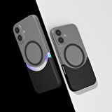 İphone 16 Kılıf M-Safe Özellikli Çift Parçalı Ultra İnce Sert Kapak RCV/Duble