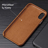 Apple iPhone SE 2020 Kılıf İçi Kadife Kaplı Pu Deri Kablosuz Şarj Destekli Kapak RCV/Eyzi