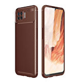 Oppo A73 Kılıf El İzi Yapmayan Yüksek Kaliteli Silikondan Üretilmiş Premium Kapak RCV/Negro