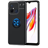 Redmi 12C Kılıf Yüzüklü Şık Premium Silikon Kapak RCV/Ravel