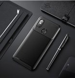 Redmi Note 6 Pro Kılıf El İzi Yapmayan Yüksek Kaliteli Silikondan Üretilmiş Premium Kapak RCV/Negro