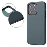 iPhone XR Kılıf Kamera Çerçeveli Pu Deri Deriva Premium Kapak