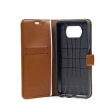 Poco M3 Cüzdanlı Kapaklı CardMate Premium Suni Deri Kılıf