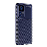 Xiaomi Mi 12T Pro Kılıf Karekarbon Desenli Şık ve Dayanıklı Torvex Premium Silikon Kapak