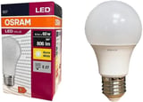 Osram Ledvalue 8.5W E27 Led Ampul | 2700K Sıcak Sarı İşık, 806 Lümen, 60W Eşdeğer | Enerji Tasarruflu Ampul – 10'Lu Paket