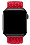 Megafox Apple Watch 2/3/4/5/6/7/8/se/ultra Hasır Örgü Medium(M) Solo Kordon 42-44-45-49 mm Uyumlu