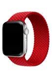 Megafox Apple Watch 2/3/4/5/6/7/8/se/ultra Hasır Örgü Medium(M) Solo Kordon 42-44-45-49 mm Uyumlu