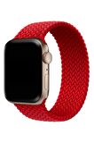 Megafox Apple Watch 2/3/4/5/6/7/8/se/ultra Hasır Örgü Medium(M) Solo Kordon 42-44-45-49 mm Uyumlu