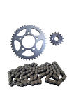 Motospartan Ön-arka Zincir Dişli Seti 40-15t 428h-128l Mondıal Drift L