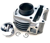 Rmg Silindir Seti 80cc  47mm Mondıal Revıval 50cc Moto Gusto Rapıd Kuba Trendy Fıghter 80 Cc
