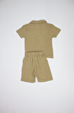 Çocuk Müslin Tişört Şort Takımı