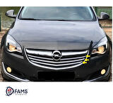 Opel İnsignia Krom Ön Panjur 4 Parça 2014-2017 Paslanmaz Çelik