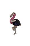 Feniks Flamingo Broş ve Yaka İğnesi