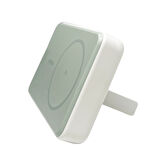 beyaz 10000 mah hızlı şarj magsafe powerbank (PD 15W+Otomatik Şarj Kesme+Lityum-Lion+Stand Olabilme)