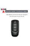 Chery Omoda 5 Anahtar Koruma Kılıfı Beyaz-Silver