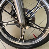 Sivri Sibop Kapağı Mermi Sibop Kapağı Araba Motosiklet Bisiklet Metal 4 lü Set Kırmızı