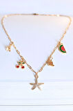 Cherry Charm Kolye