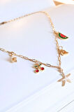 Cherry Charm Kolye