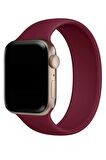 Megafox Apple Watch 2/3/4/5/6/7/8/Se/Ultra Silikon Kordon Solo Loop Small (S) 42-44-45-49 Mm Uyumlu