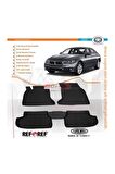 Bmw F10 2010-2013 4d  Paspas Kenar Bariyerli Araca Özel Kesim Birebir Uyumlu Siyah