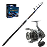 Okuma Tomcat 8000 - Kendo Tournament 400cm Surf Olta Seti