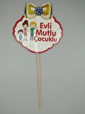 KONUŞMA BALONU EVLİ MUTLU ÇOCUKLU