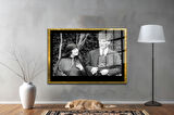Gazi Mustafa Kemal Atatürk ÖZEL SERİ^# Miyrem  Design Cam Tablo Model: 10