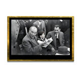 Gazi Mustafa Kemal Atatürk ÖZEL SERİ^# Miyrem  Design Cam Tablo Model: 15