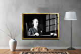Gazi Mustafa Kemal Atatürk ÖZEL SERİ^# Miyrem  Design Cam Tablo Model: 22