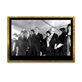 Gazi Mustafa Kemal Atatürk ÖZEL SERİ^# Miyrem  Design Cam Tablo Model: 26