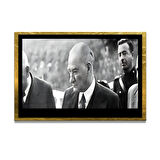 Gazi Mustafa Kemal Atatürk ÖZEL SERİ^# Miyrem  Design Cam Tablo Model: 30