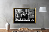 Gazi Mustafa Kemal Atatürk ÖZEL SERİ^# Miyrem  Design Cam Tablo Model: 44