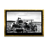 Gazi Mustafa Kemal Atatürk ÖZEL SERİ^# Miyrem  Design Cam Tablo Model: 57