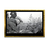 Gazi Mustafa Kemal Atatürk ÖZEL SERİ^# Miyrem  Design Cam Tablo Model: 83
