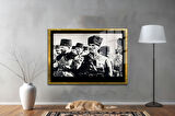 Gazi Mustafa Kemal Atatürk ÖZEL SERİ^# Miyrem  Design Cam Tablo Model: 84