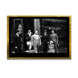 Gazi Mustafa Kemal Atatürk ÖZEL SERİ^# Miyrem  Design Cam Tablo Model: 91