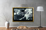 Gazi Mustafa Kemal Atatürk ÖZEL SERİ^# Miyrem  Design Cam Tablo Model: 106