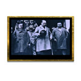 Gazi Mustafa Kemal Atatürk ÖZEL SERİ^# Miyrem  Design Cam Tablo Model: 119