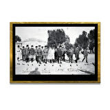 Gazi Mustafa Kemal Atatürk ÖZEL SERİ^# Miyrem  Design Cam Tablo Model: 122