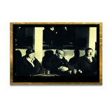 Gazi Mustafa Kemal Atatürk ÖZEL SERİ^# Miyrem  Design Cam Tablo Model: 134
