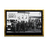 Gazi Mustafa Kemal Atatürk ÖZEL SERİ^# Miyrem  Design Cam Tablo Model: 140