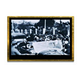 Gazi Mustafa Kemal Atatürk ÖZEL SERİ^# Miyrem  Design Cam Tablo Model: 172