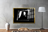 Gazi Mustafa Kemal Atatürk ÖZEL SERİ^# Miyrem  Design Cam Tablo Model: 175
