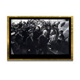 Gazi Mustafa Kemal Atatürk ÖZEL SERİ^# Miyrem  Design Cam Tablo Model: 181