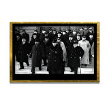 Gazi Mustafa Kemal Atatürk ÖZEL SERİ^# Miyrem  Design Cam Tablo Model: 185