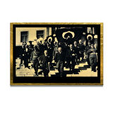 Gazi Mustafa Kemal Atatürk ÖZEL SERİ^# Miyrem  Design Cam Tablo Model: 188